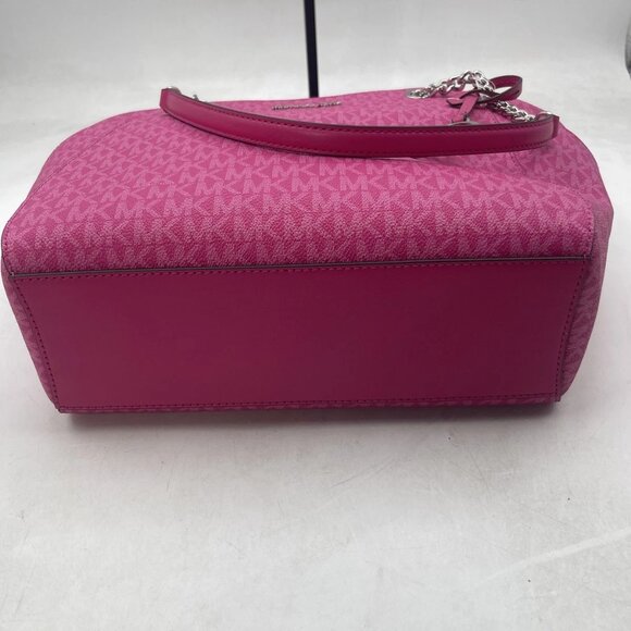 NEW MICHAEL KORS Jet Set Travel Large Tote Fruit Du Dragon Signature Print Model - Picture 10 of 10